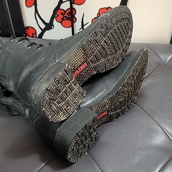 Durango Women's 7' Westn Black Combat Boots - Picture 9 of 11
